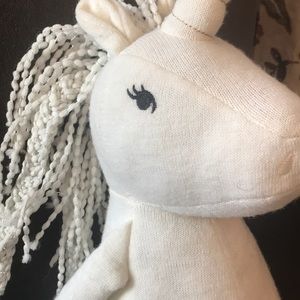 Whimsical stuffed unicorn